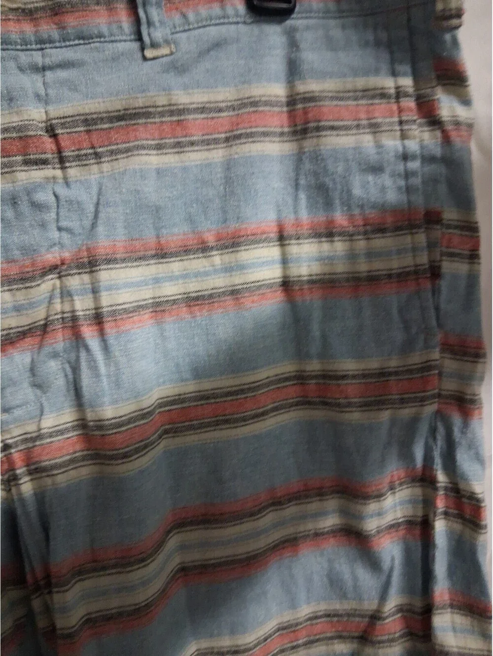 J Crew Mens Multicolored Madras Cotton Flat Front Chino Shorts 38 G2